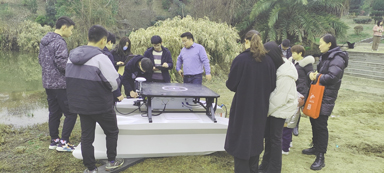 <b>湖南科技大學水域一體化項目交付現場</b>